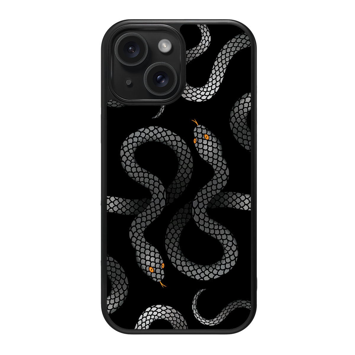 Noir Serpent - iPhone 14 Case #case type_core (magsafe), #case type_core (non magsafe)