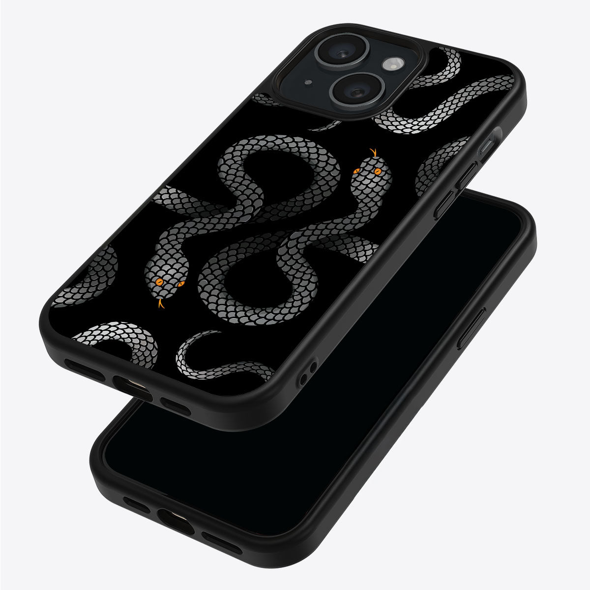 Noir Serpent - iPhone 14 Case #case type_core (magsafe), #case type_core (non magsafe)
