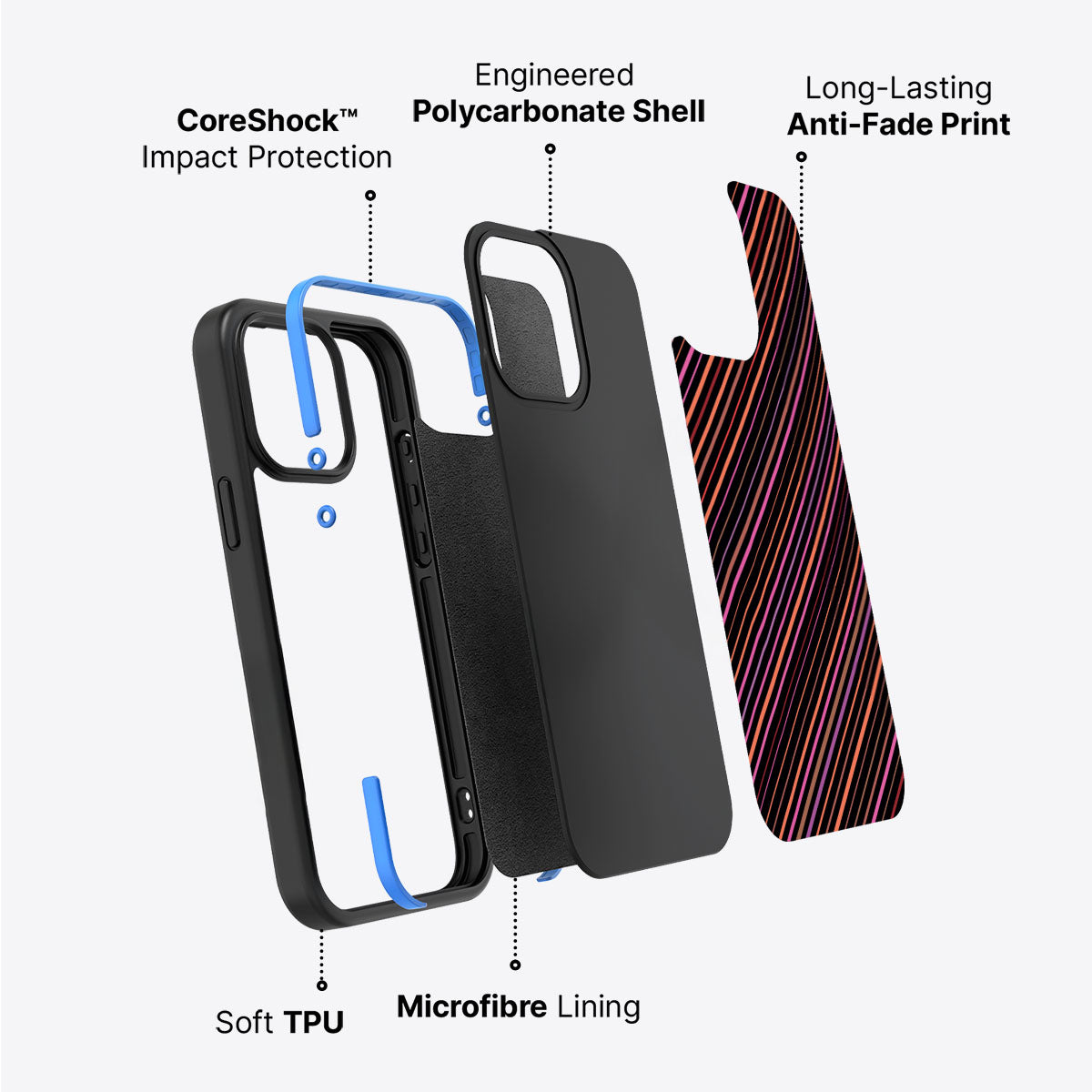 Rave Code - iPhone 14 Case #case type_core (non magsafe)