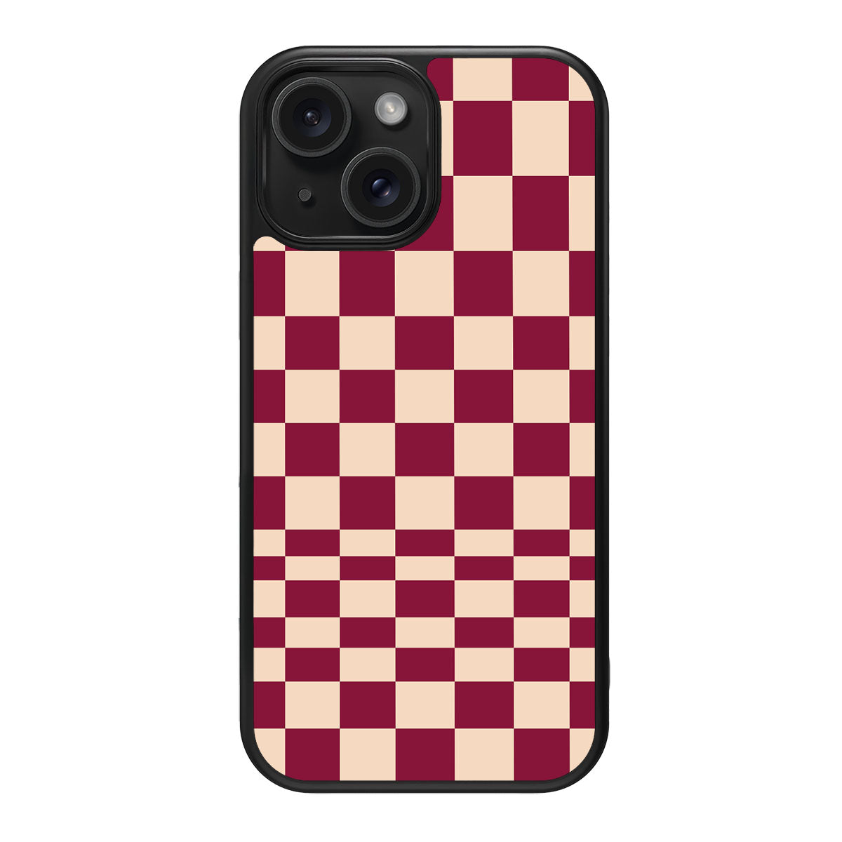 Rouge Board design back view – iPhone 14 case