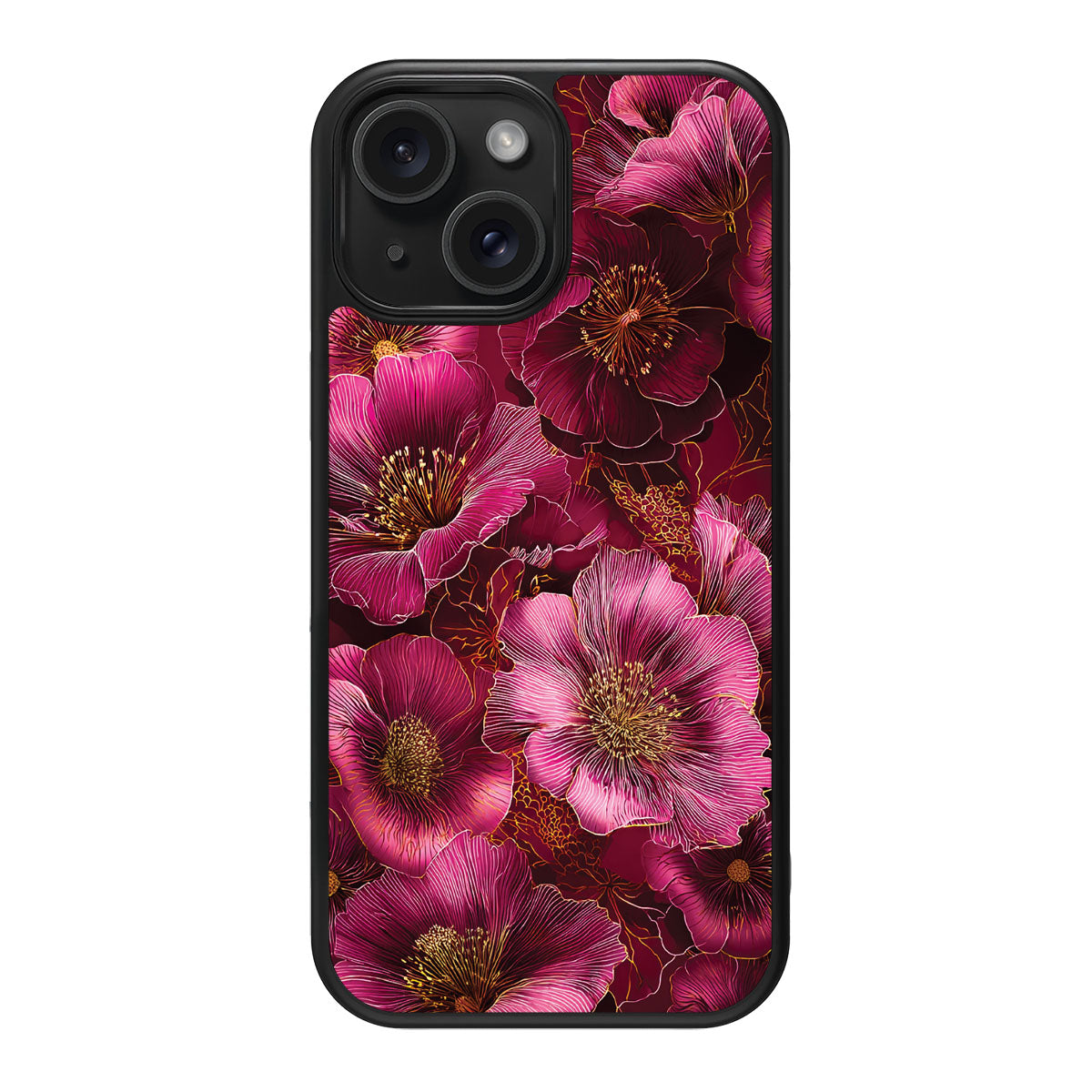 Ruby Flora - iPhone 14 Case #case type_core (magsafe), #case type_core (non magsafe)