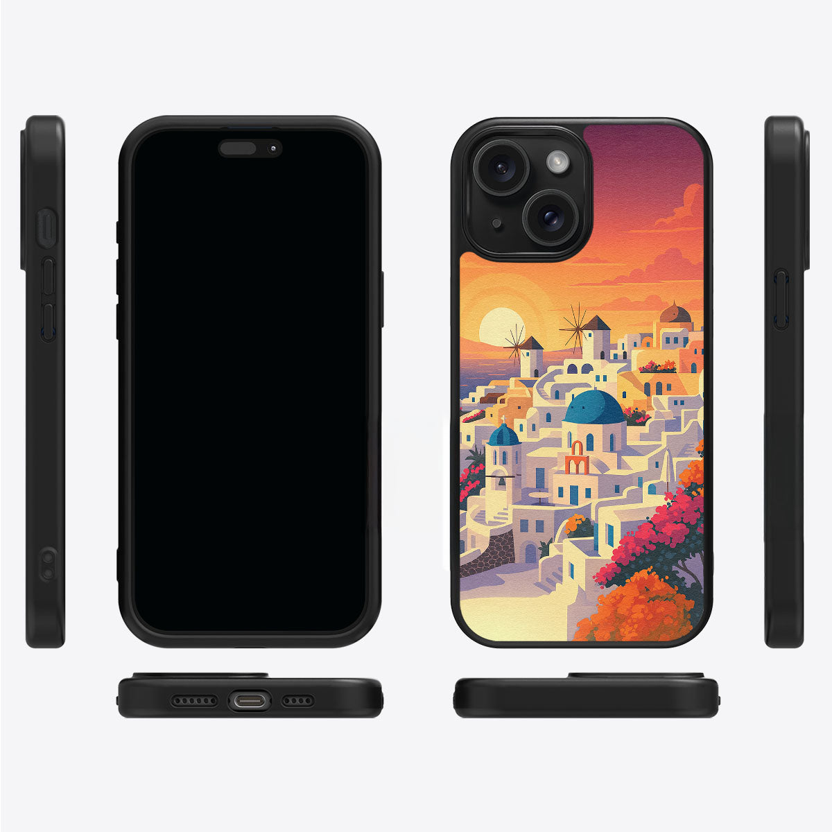 Santorini - iPhone 14 Case #case type_core (magsafe), #case type_core (non magsafe)