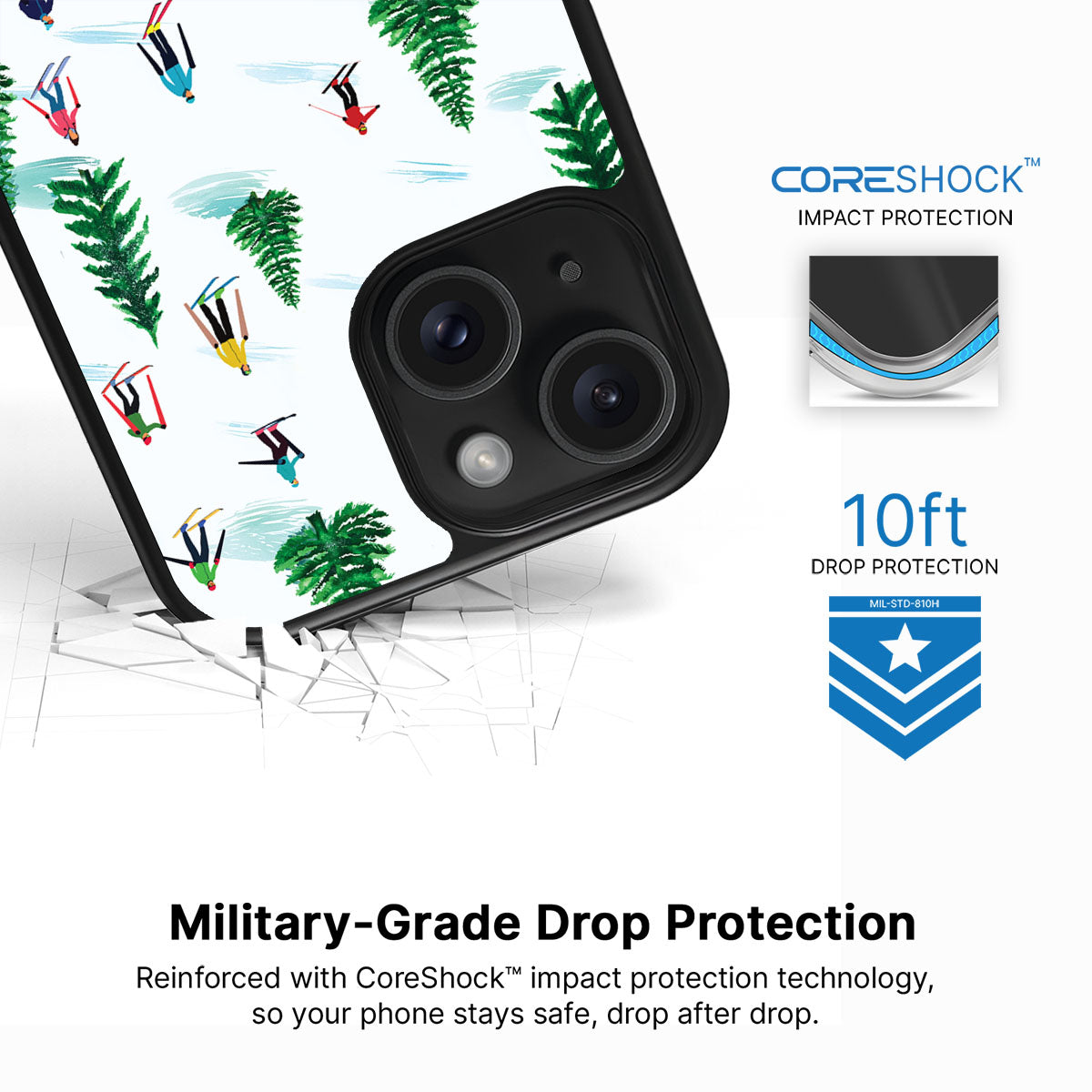 Ski Club - iPhone 14 Case #case type_core (magsafe), #case type_core (non magsafe)