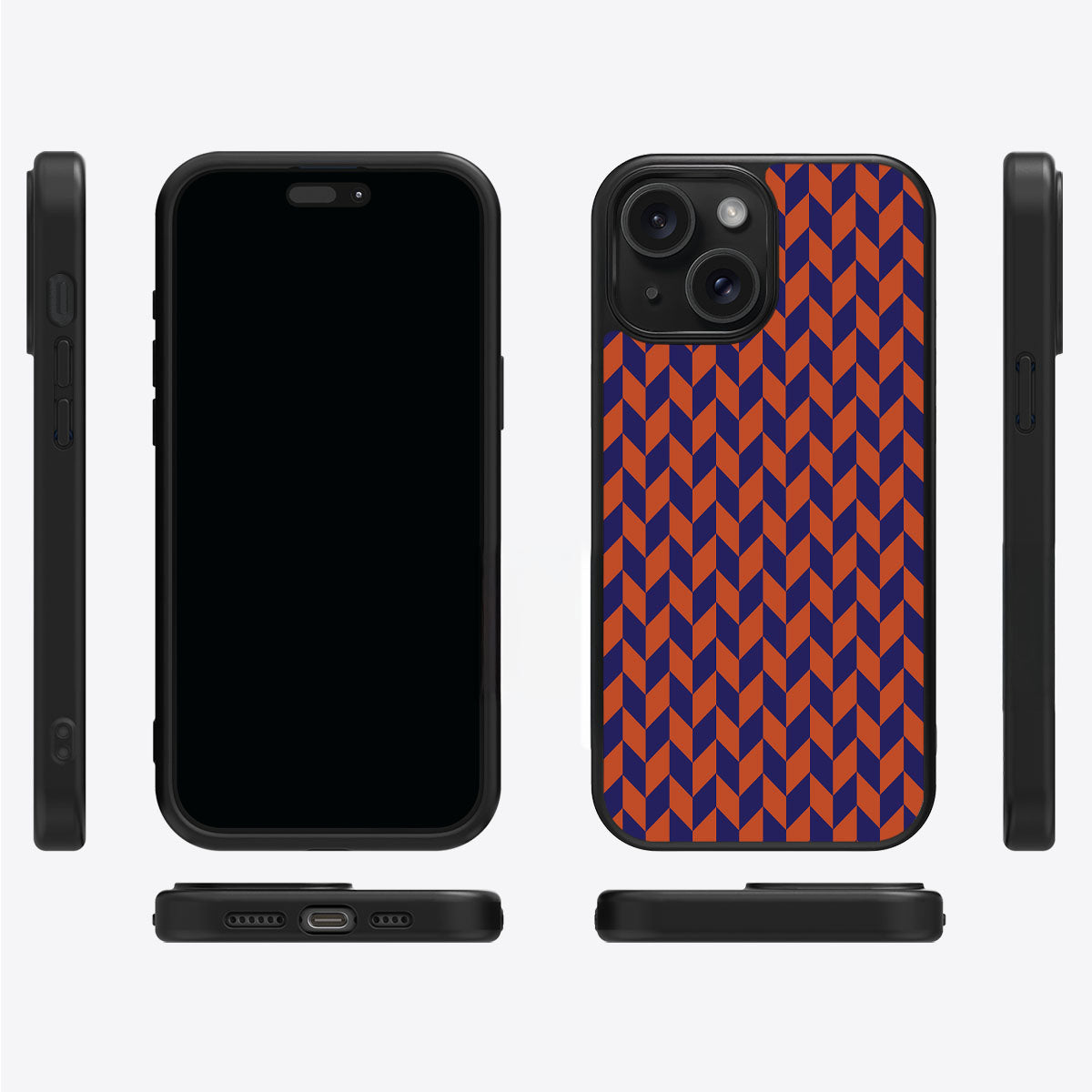 Twilight Chevron - iPhone 14 Case #case type_core (magsafe), #case type_core (non magsafe)
