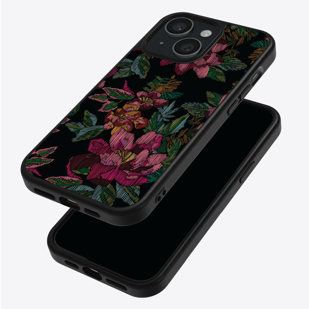 Woven Blooms - iPhone 14 Case #case type_core (magsafe), #case type_core (non magsafe)