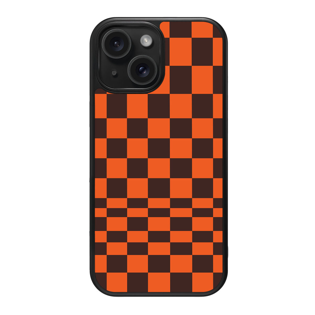 Amber Pop design back view – iPhone 14 Plus case