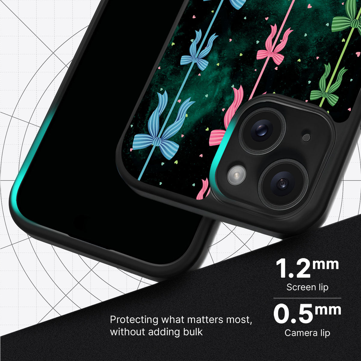 Aurora Bow - iPhone 14 Plus Case