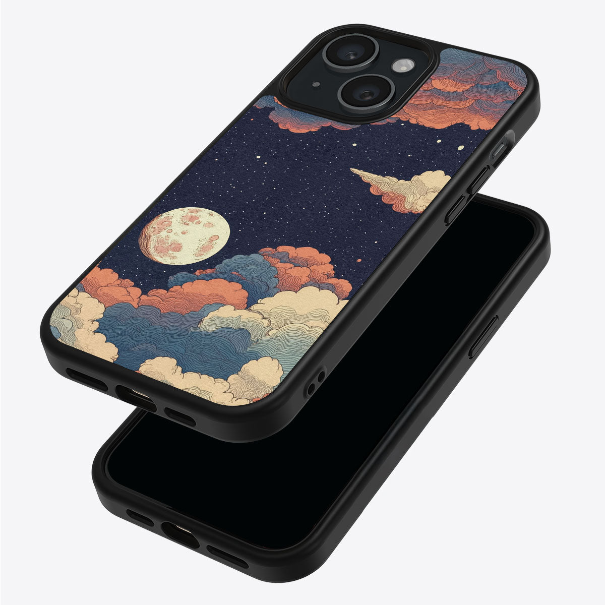 Blushed Moon - iPhone 14 Plus Case #case type_core (magsafe), #case type_core (non magsafe)