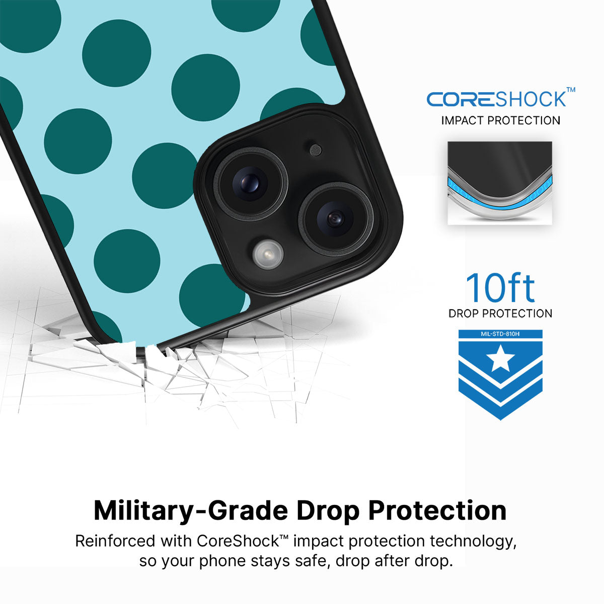 Coral Bed - iPhone 14 Plus Case #case type_core (magsafe), #case type_core (non magsafe)