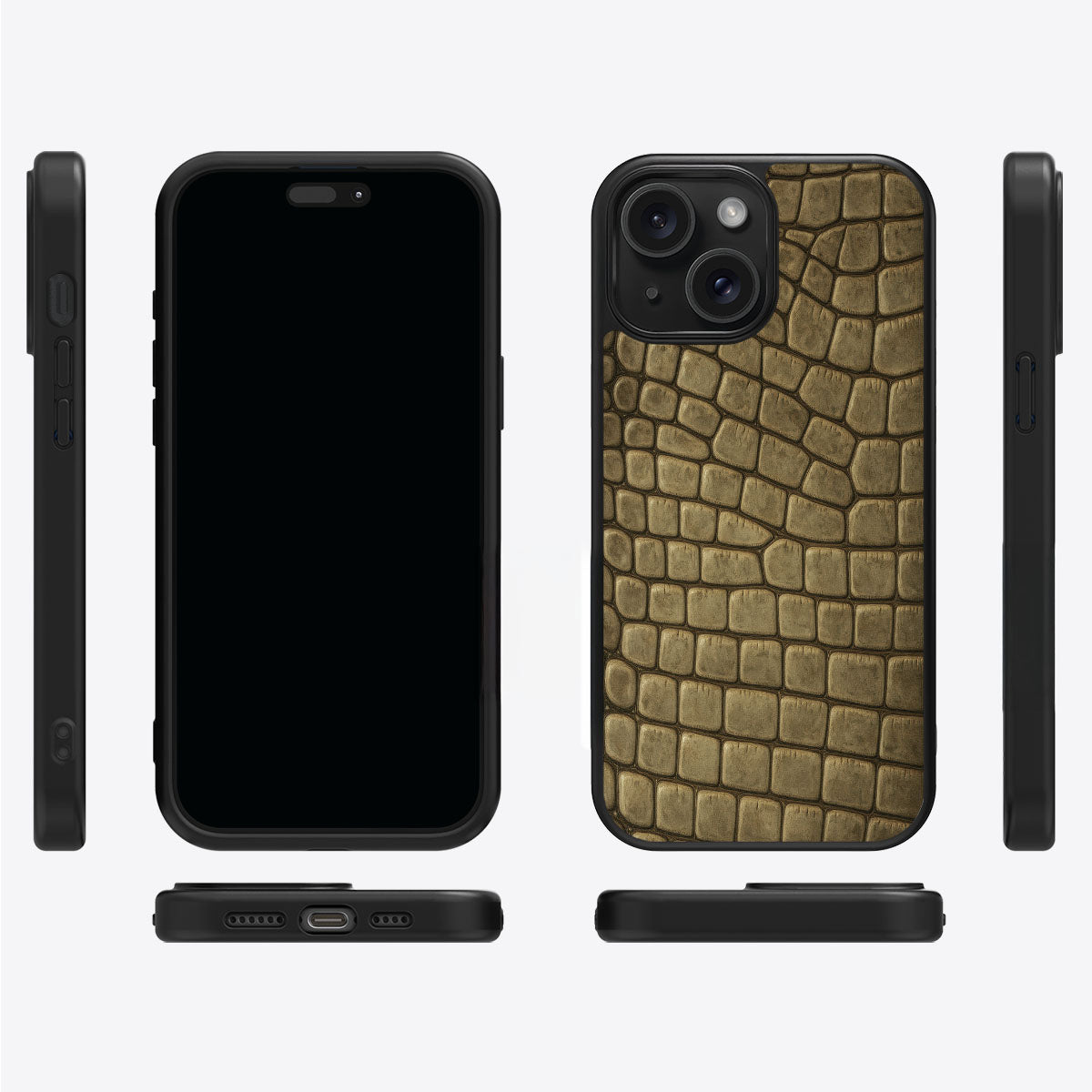 Croc Scales - iPhone 14 Plus Case #case type_core (magsafe), #case type_core (non magsafe)