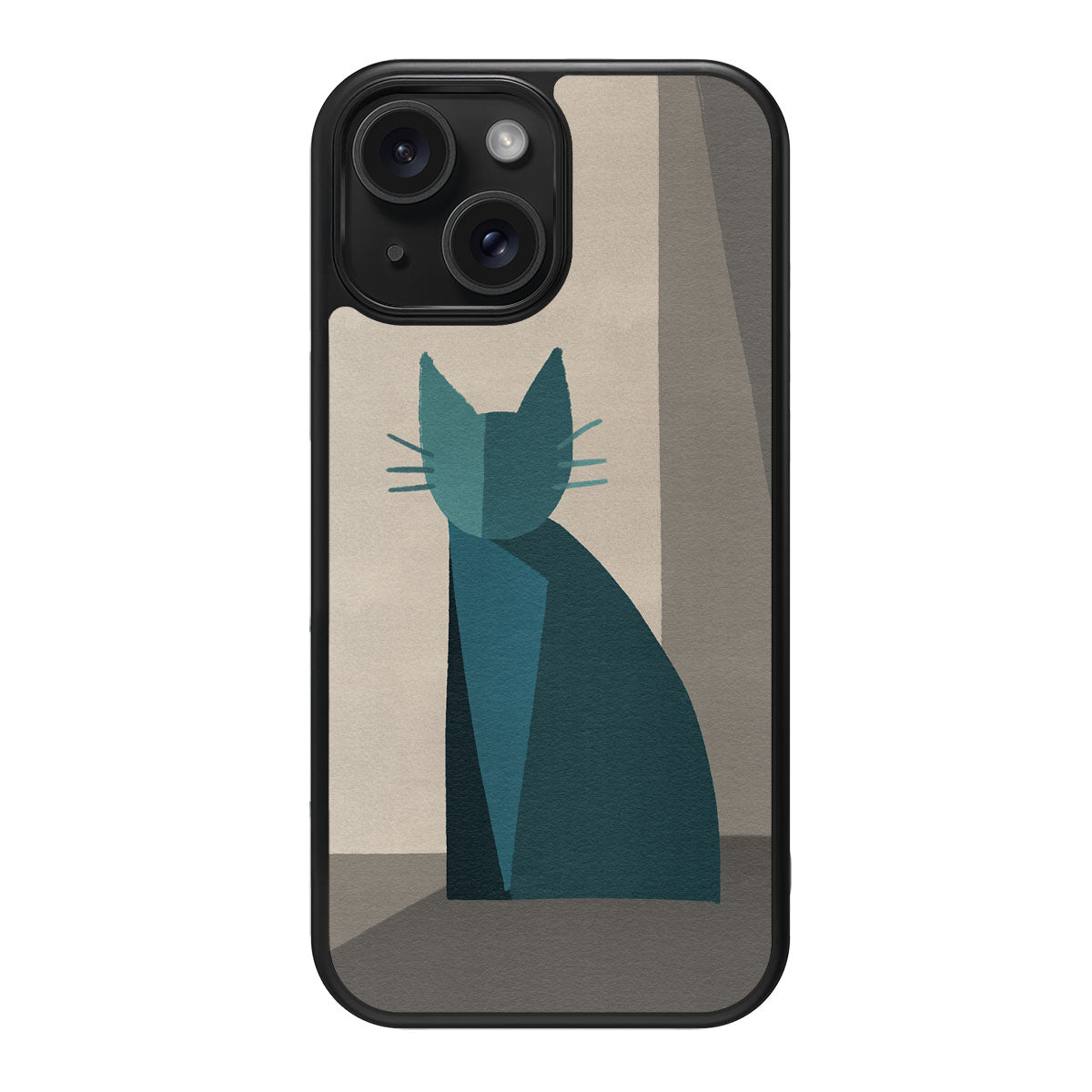 Cubist Feline - iPhone 14 Plus Case #case type_core (magsafe), #case type_core (non magsafe)