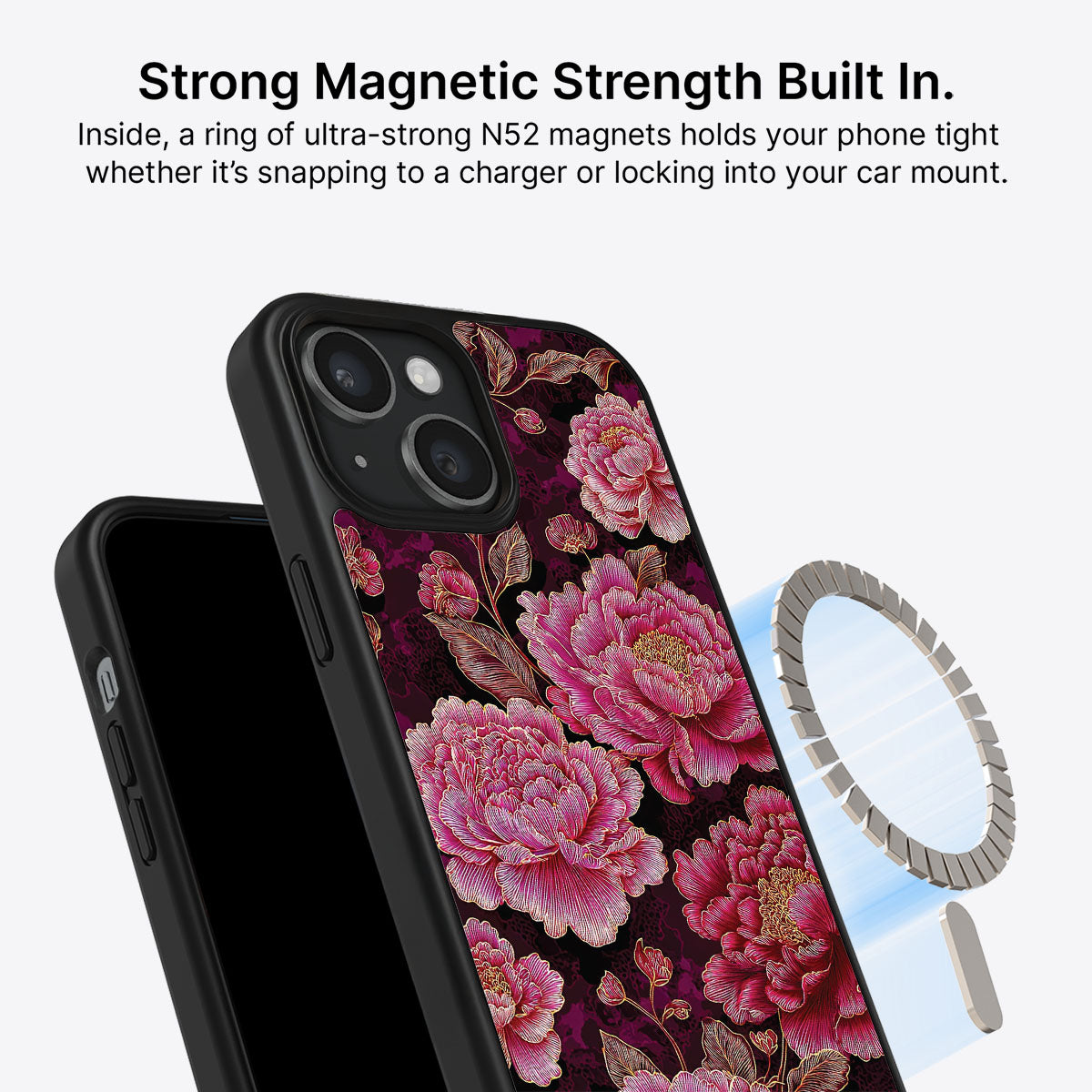 Floral Opulence - iPhone 14 Plus Case #case type_core (magsafe)
