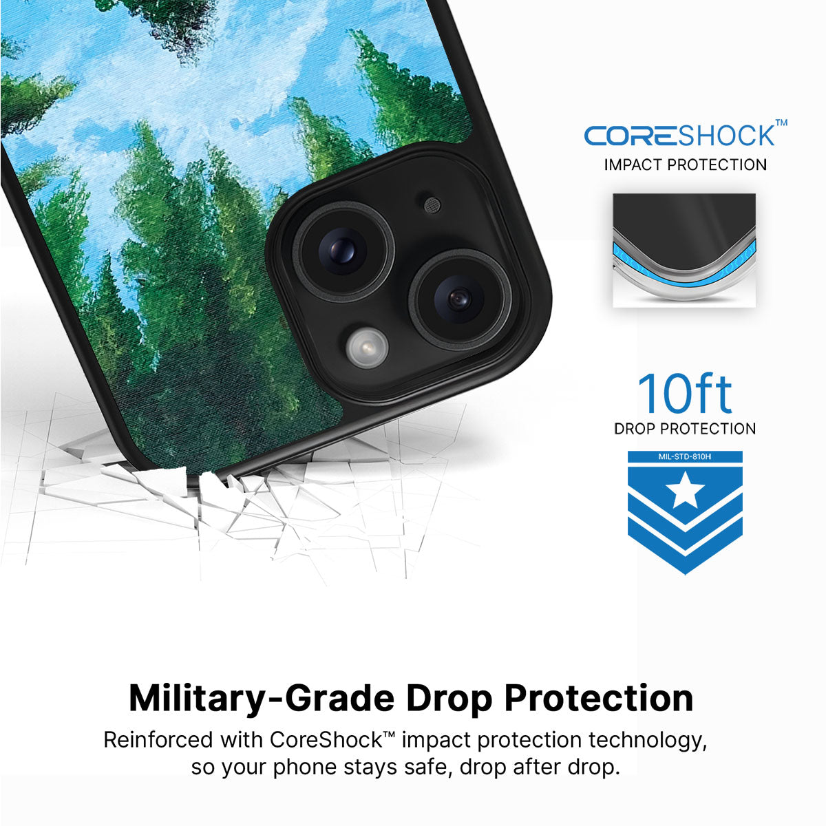 Forest Bathing - iPhone 14 Plus Case #case type_core (magsafe), #case type_core (non magsafe)