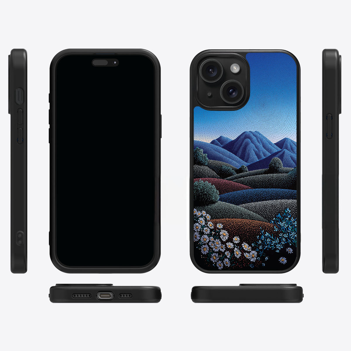 iPhone 14 Plus Case with MagSafe – Indigo Hills