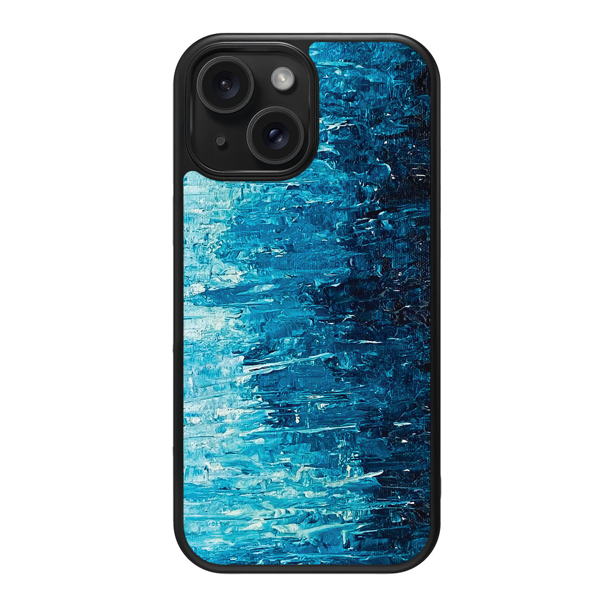 Indigo Impasto - iPhone 14 Plus Case #case type_core (magsafe), #case type_core (non magsafe)