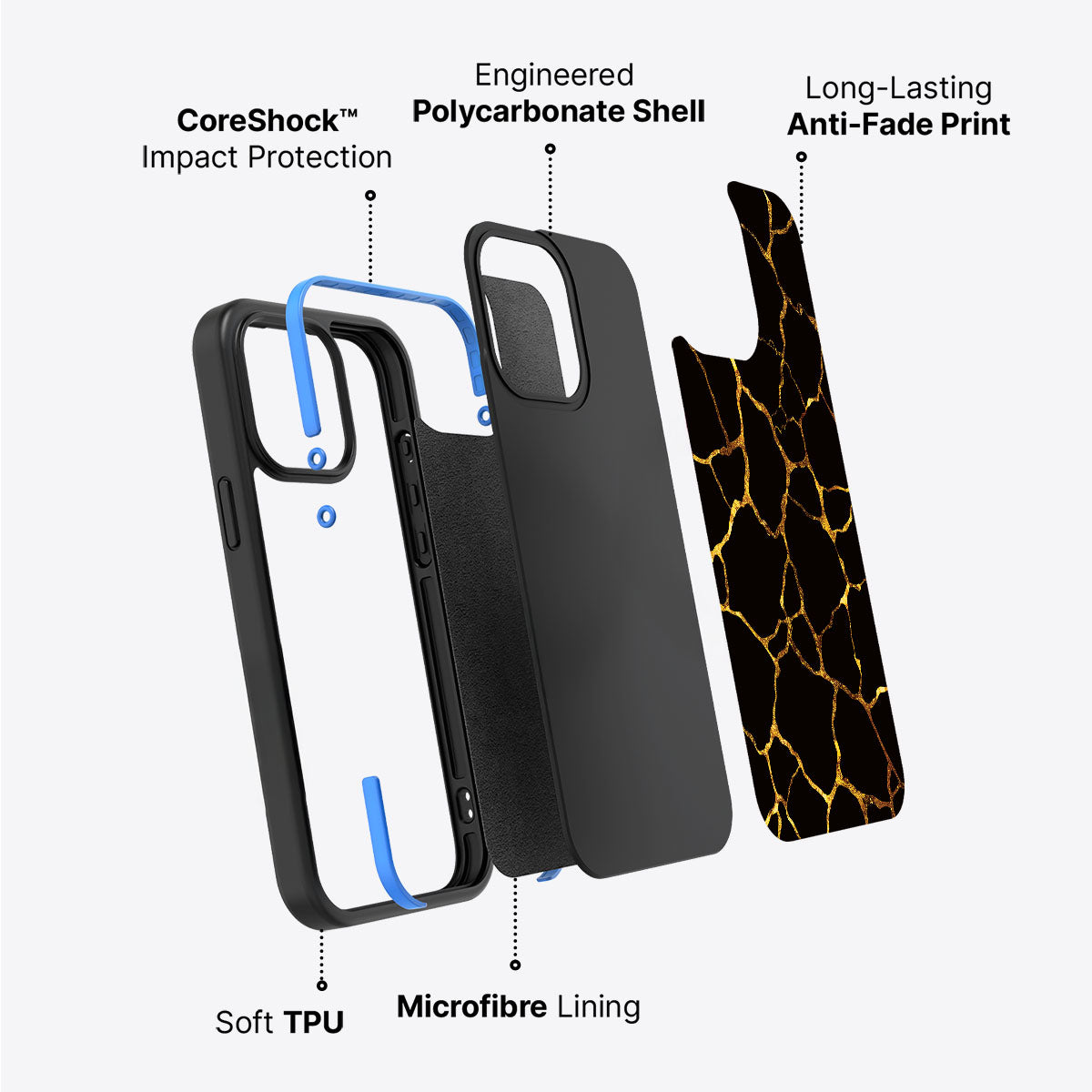 Kintsugi - iPhone 14 Plus Case #case type_core (non magsafe)