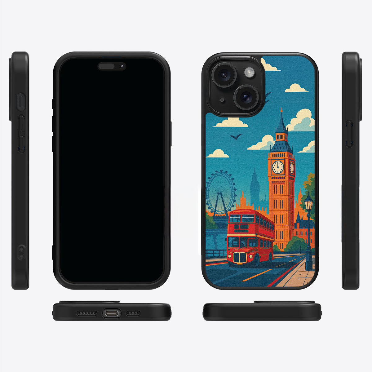 London - iPhone 14 Plus Case #case type_core (magsafe), #case type_core (non magsafe)