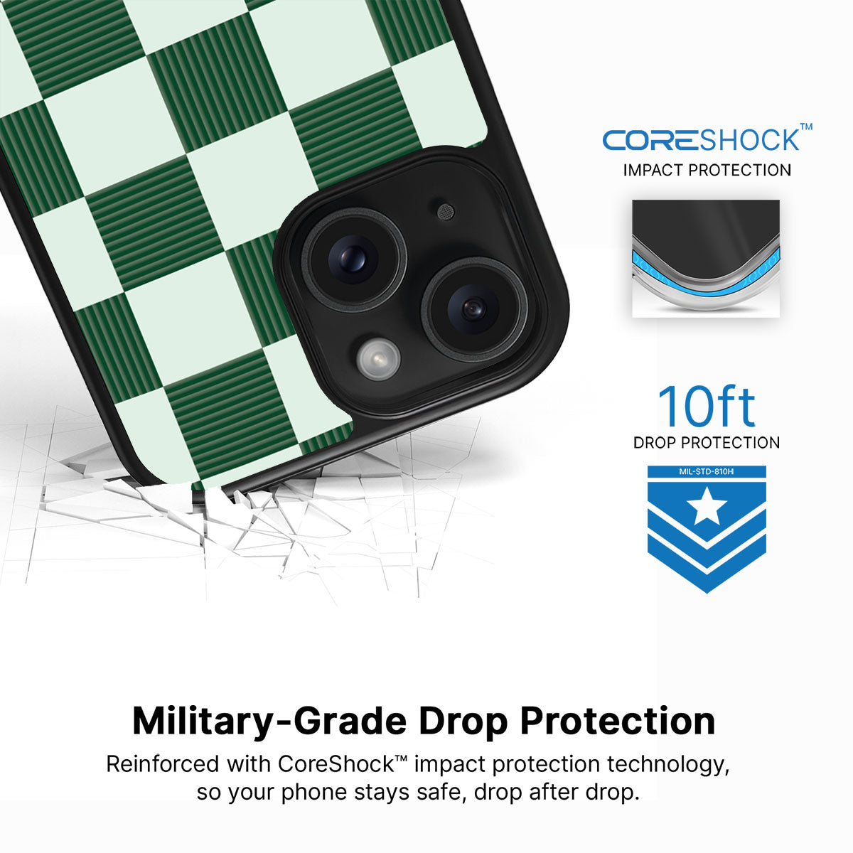 Luxe Emerald - iPhone 14 Plus Case #case type_core (magsafe), #case type_core (non magsafe)