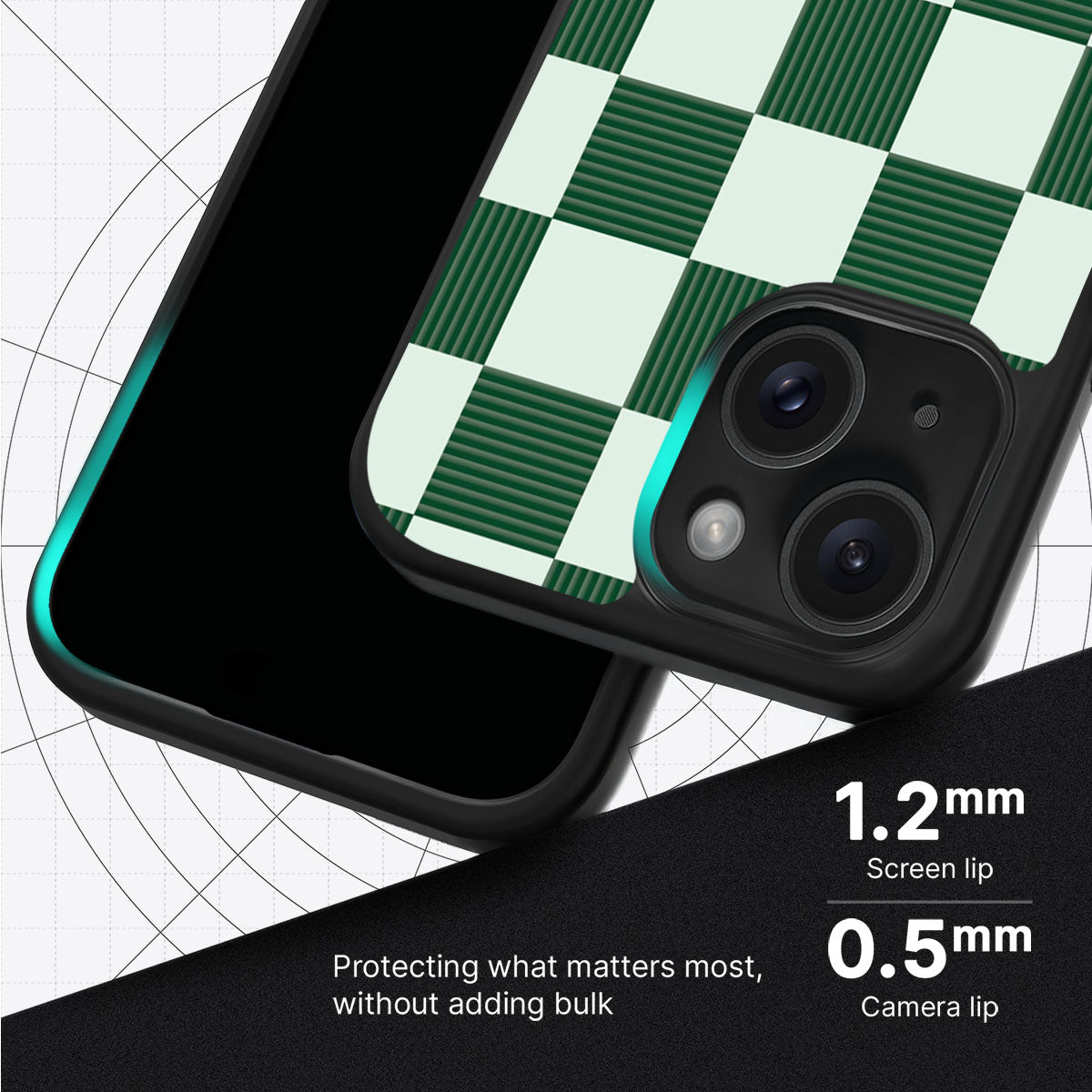 Luxe Emerald - iPhone 14 Plus Case #case type_core (magsafe), #case type_core (non magsafe)