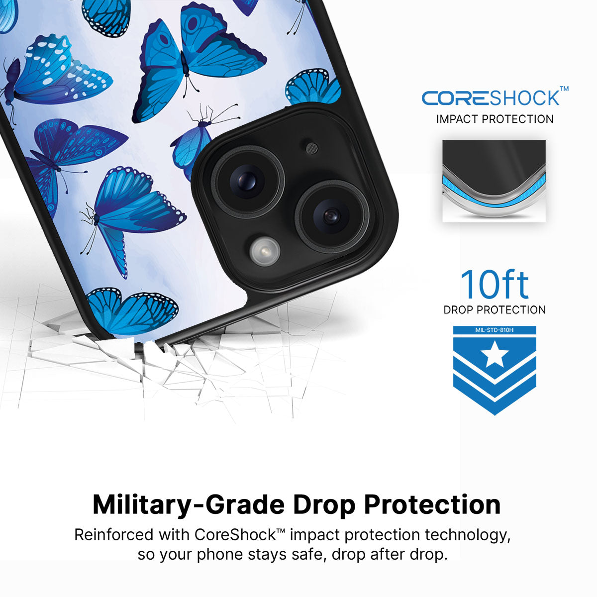 Magic Butterflies - iPhone 14 Plus Case