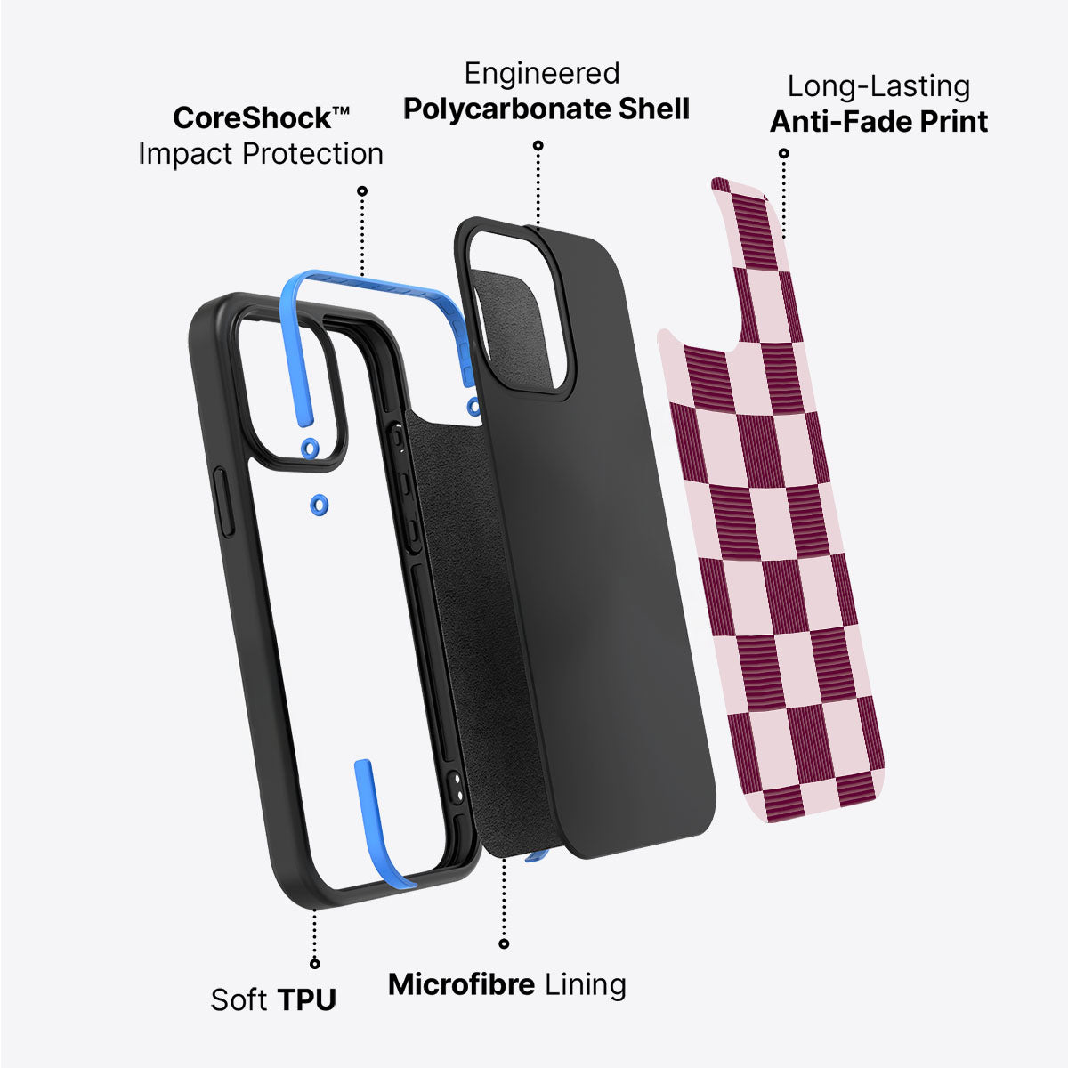 Majestic Mosaic - iPhone 14 Plus Case #case type_core (non magsafe)