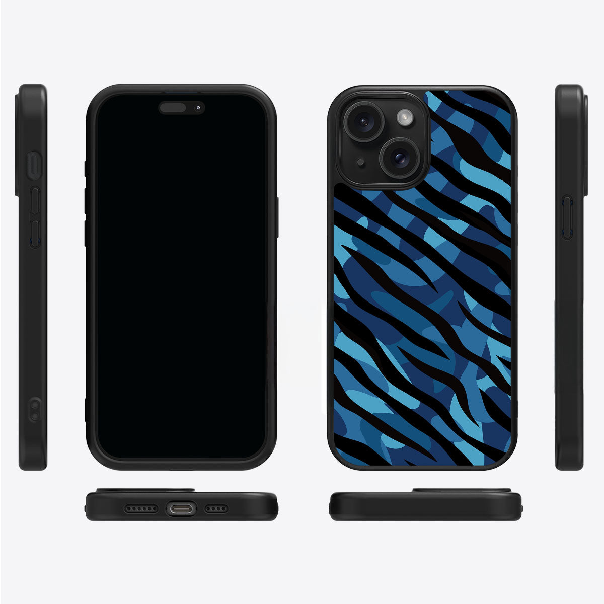 Ocean Camo - iPhone 14 Plus Case, #case type_core (magsafe), #case type_core (non magsafe)