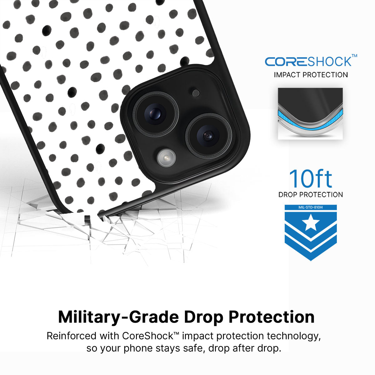 Polka Play - iPhone 14 Plus Case #case type_core (magsafe), #case type_core (non magsafe)