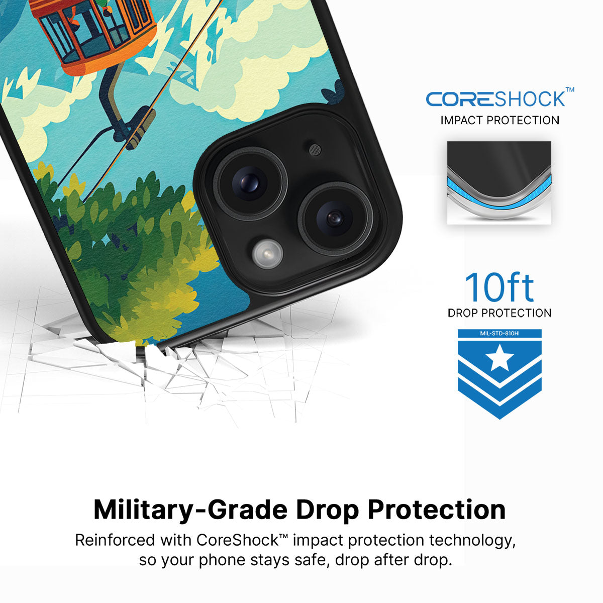 Queenstown - iPhone 14 Plus Case #case type_core (magsafe), #case type_core (non magsafe)