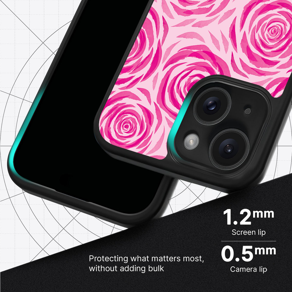 Rosy Reverie - iPhone 14 Plus Case #case type_core (magsafe), #case type_core (non magsafe)