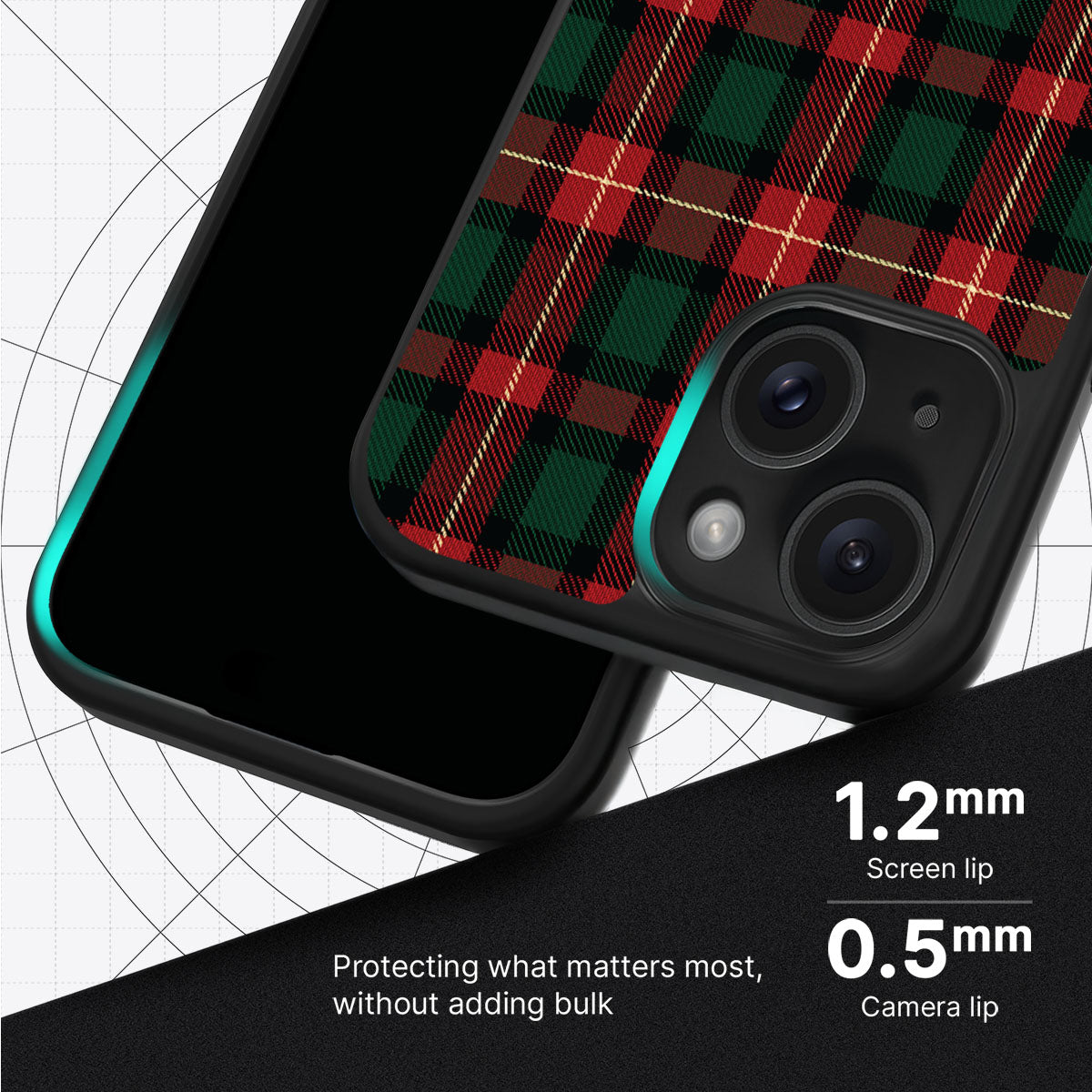 Royal Tartan - iPhone 14 Plus Case #case type_core (magsafe), #case type_core (non magsafe)