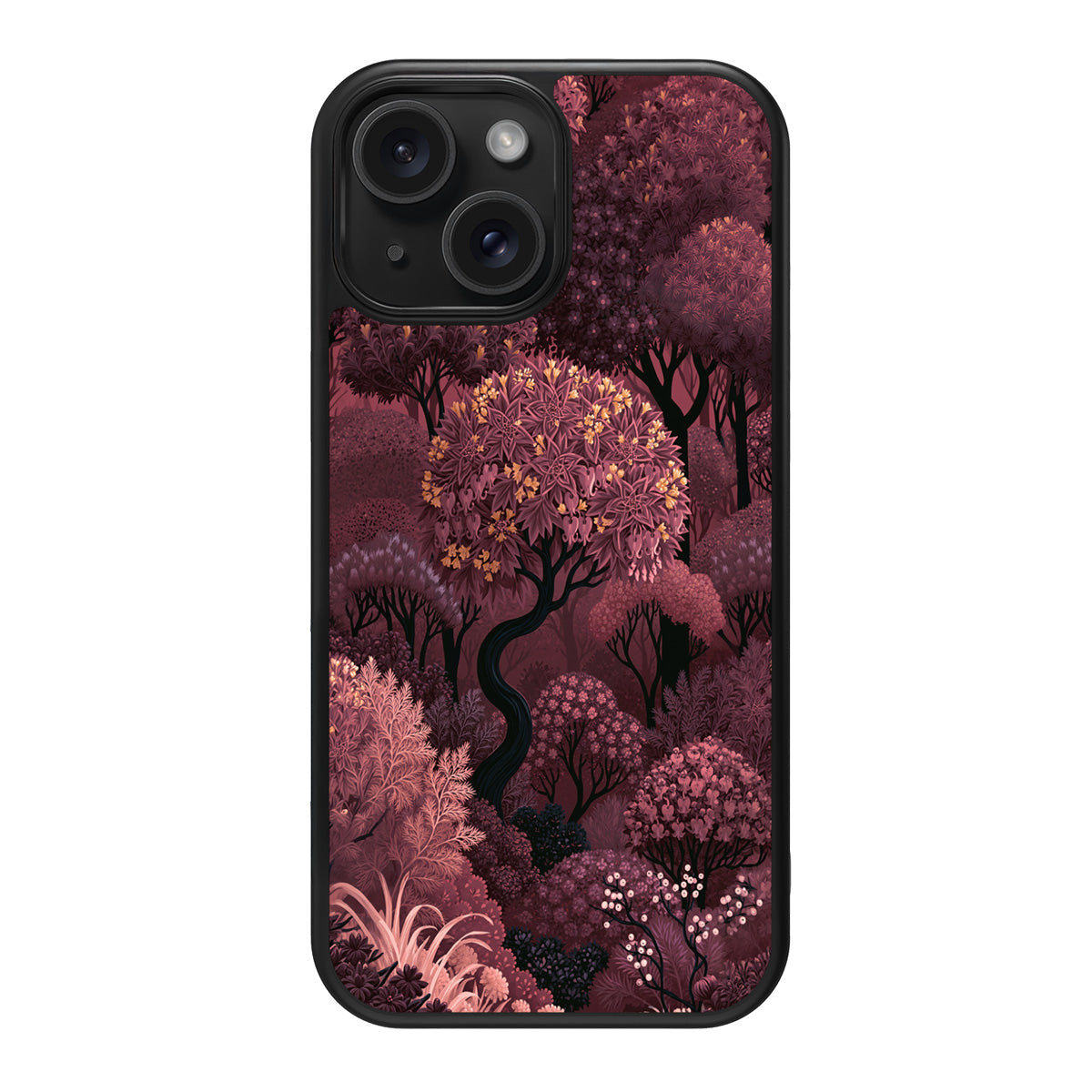 Velvet Reverie design back view – iPhone 14 Plus case