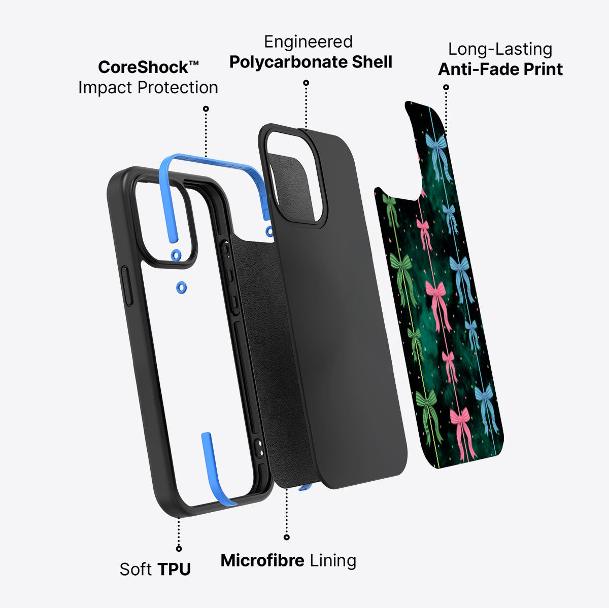 Aurora Bow - iPhone 14 Pro Case