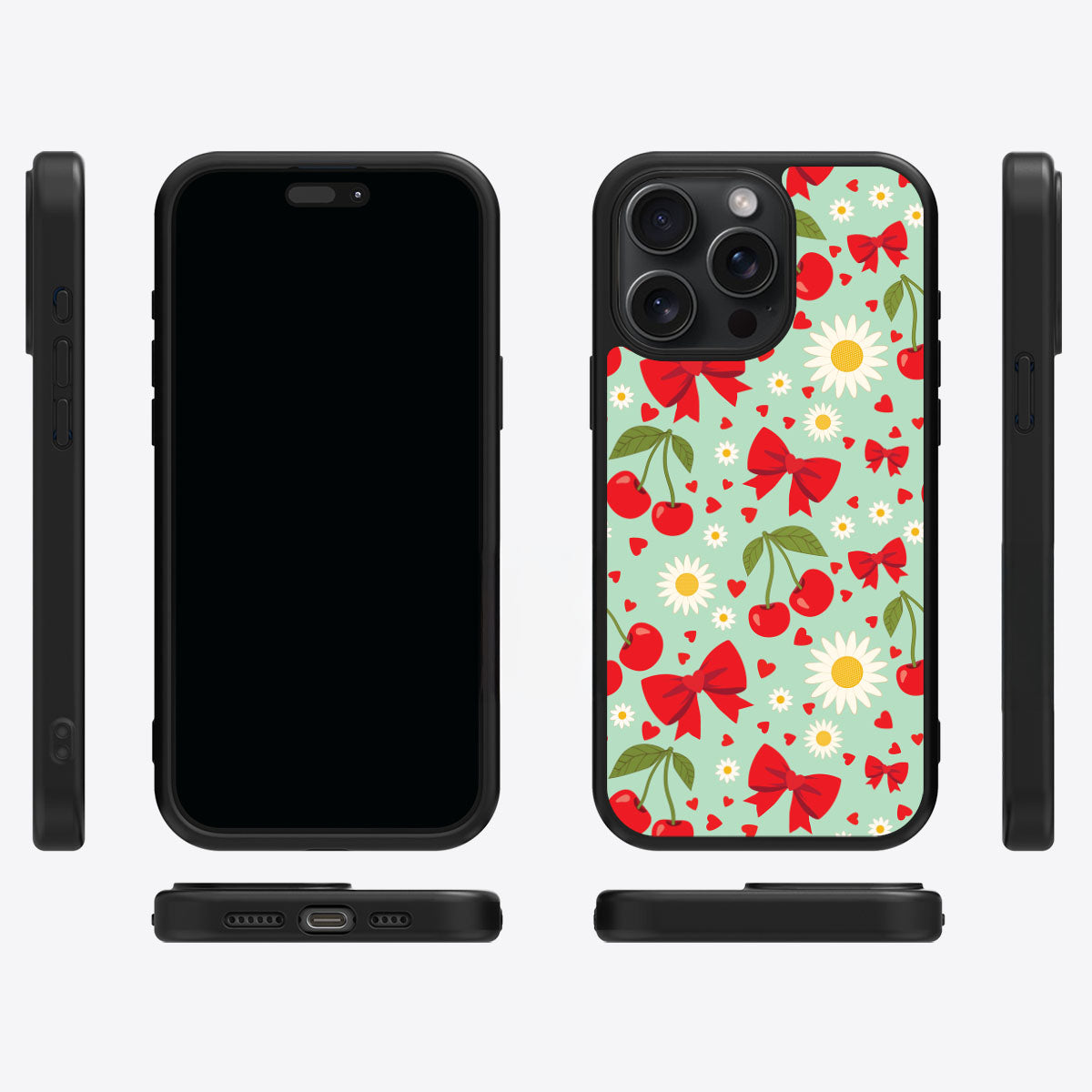 Blushing Bows - iPhone 14 Pro Case #case type_core (magsafe), #case type_core (non magsafe)