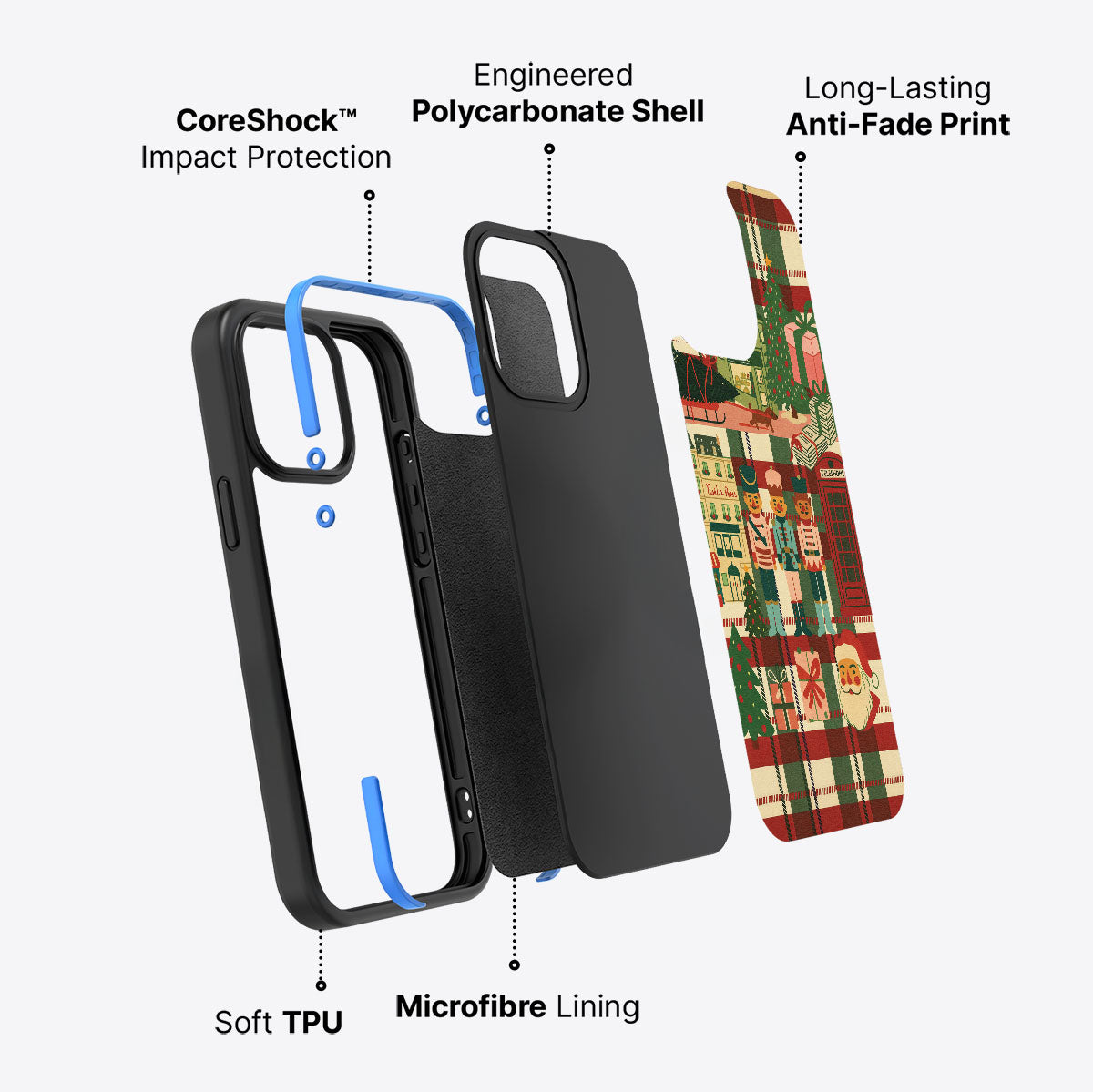 Christmas Joy - iPhone 14 Pro Case #case type_core (non magsafe)