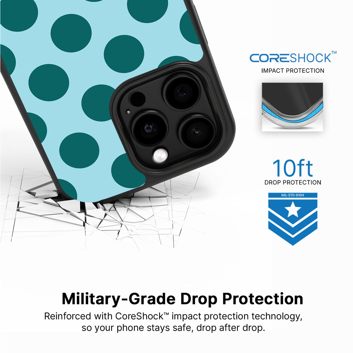 Coral Bed - iPhone 14 Pro Case #case type_core (magsafe), #case type_core (non magsafe)