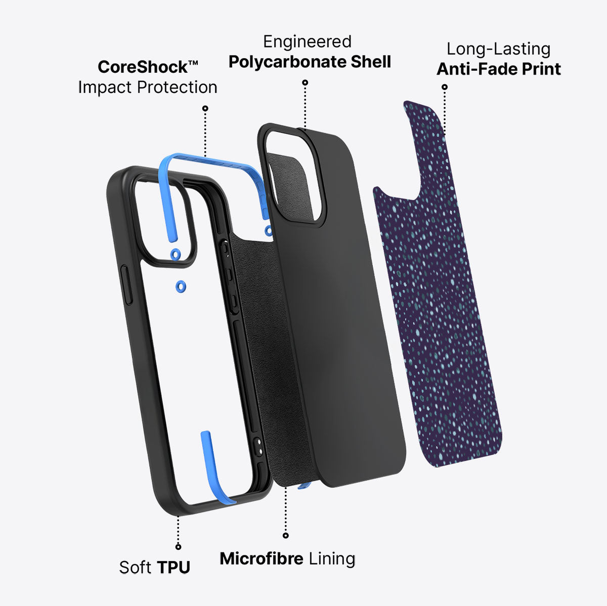 Deep Sea - iPhone 14 Pro Case #case type_core (non magsafe)