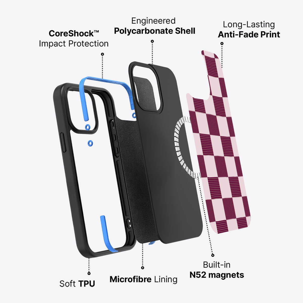 Majestic Mosaic - iPhone 14 Pro Case #case type_core (magsafe)