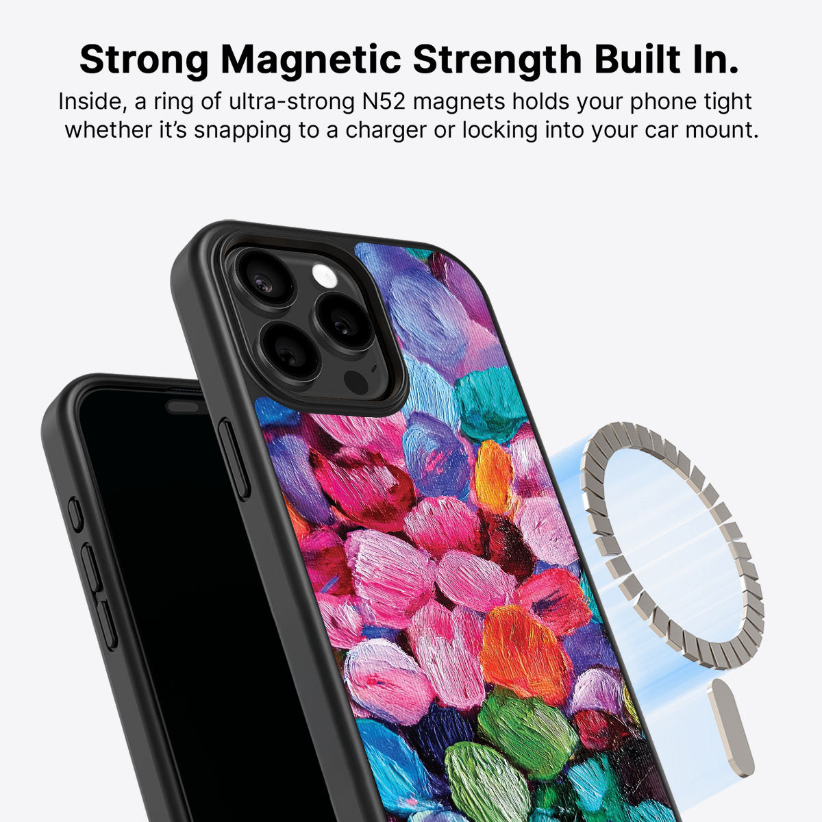 iPhone 14 Pro Case with MagSafe – Petal Mosaic