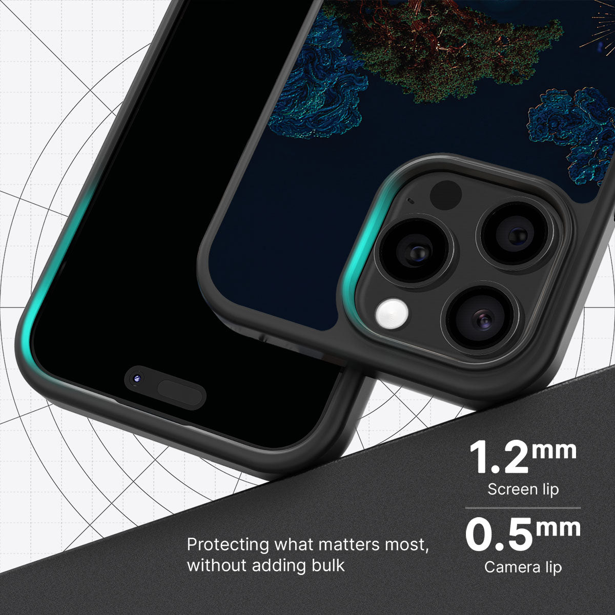 Quiet Moon - iPhone 14 Pro Case #case type_core (magsafe), #case type_core (non magsafe)