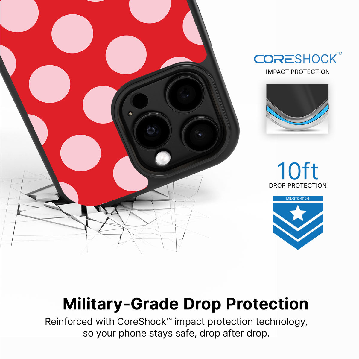 Rouge Blush - iPhone 14 Pro Case #case type_core (magsafe), #case type_core (non magsafe)