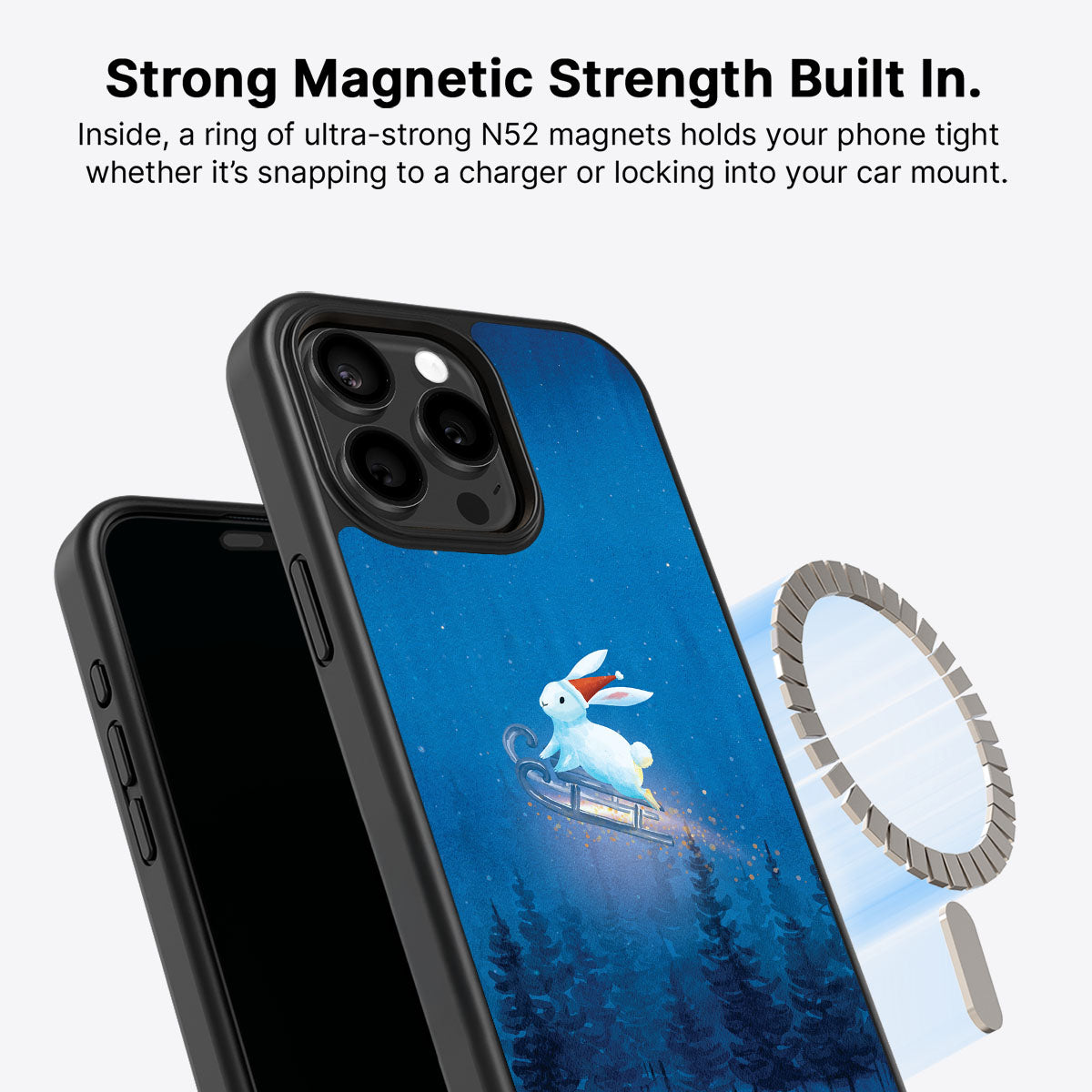 Santa Bunny - iPhone 14 Pro Case #case type_core (magsafe)