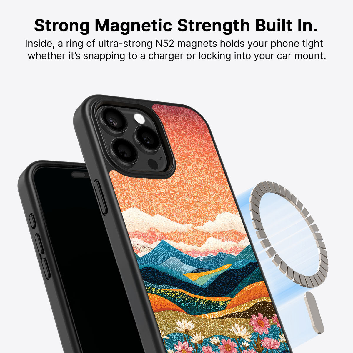 iPhone 14 Pro Case with MagSafe – Soft Horizon