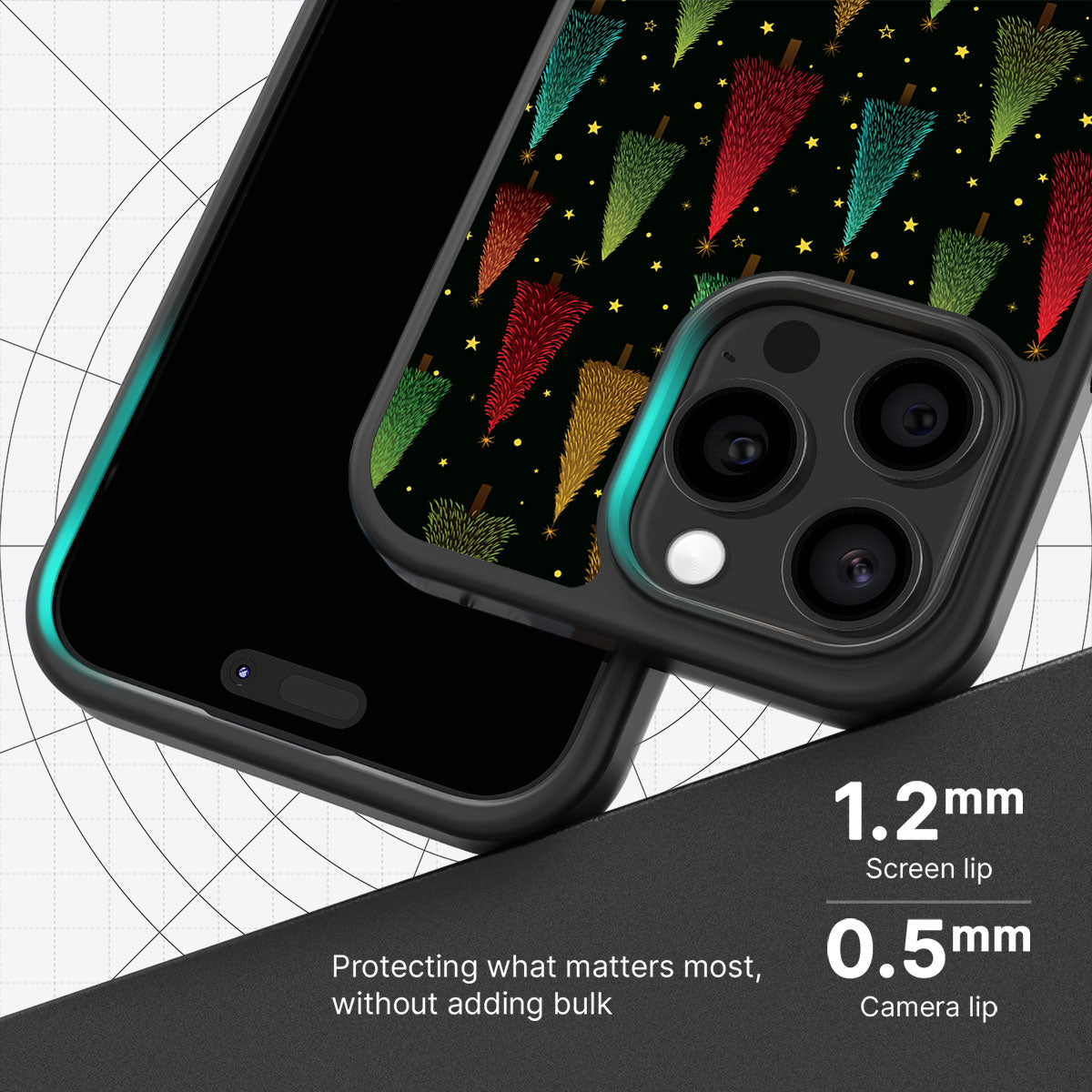 Twilight Trees - iPhone 14 Pro Case #case type_core (magsafe), #case type_core (non magsafe)