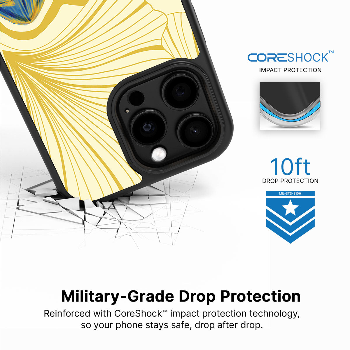 Blue Lotus - iPhone 14 Pro Max Case #case type_core (magsafe), #case type_core (non magsafe)