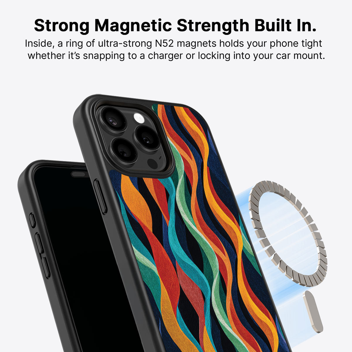 iPhone 14 Pro Max Case with MagSafe – Coastal Waves