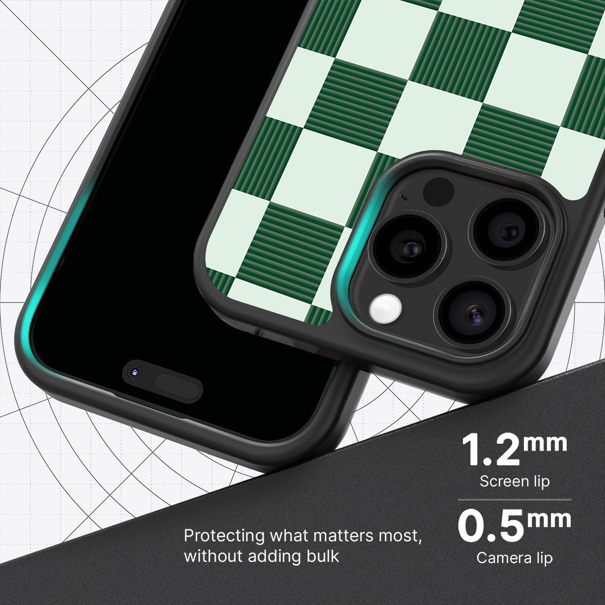 Luxe Emerald - iPhone 14 Pro Max Case #case type_core (magsafe), #case type_core (non magsafe)