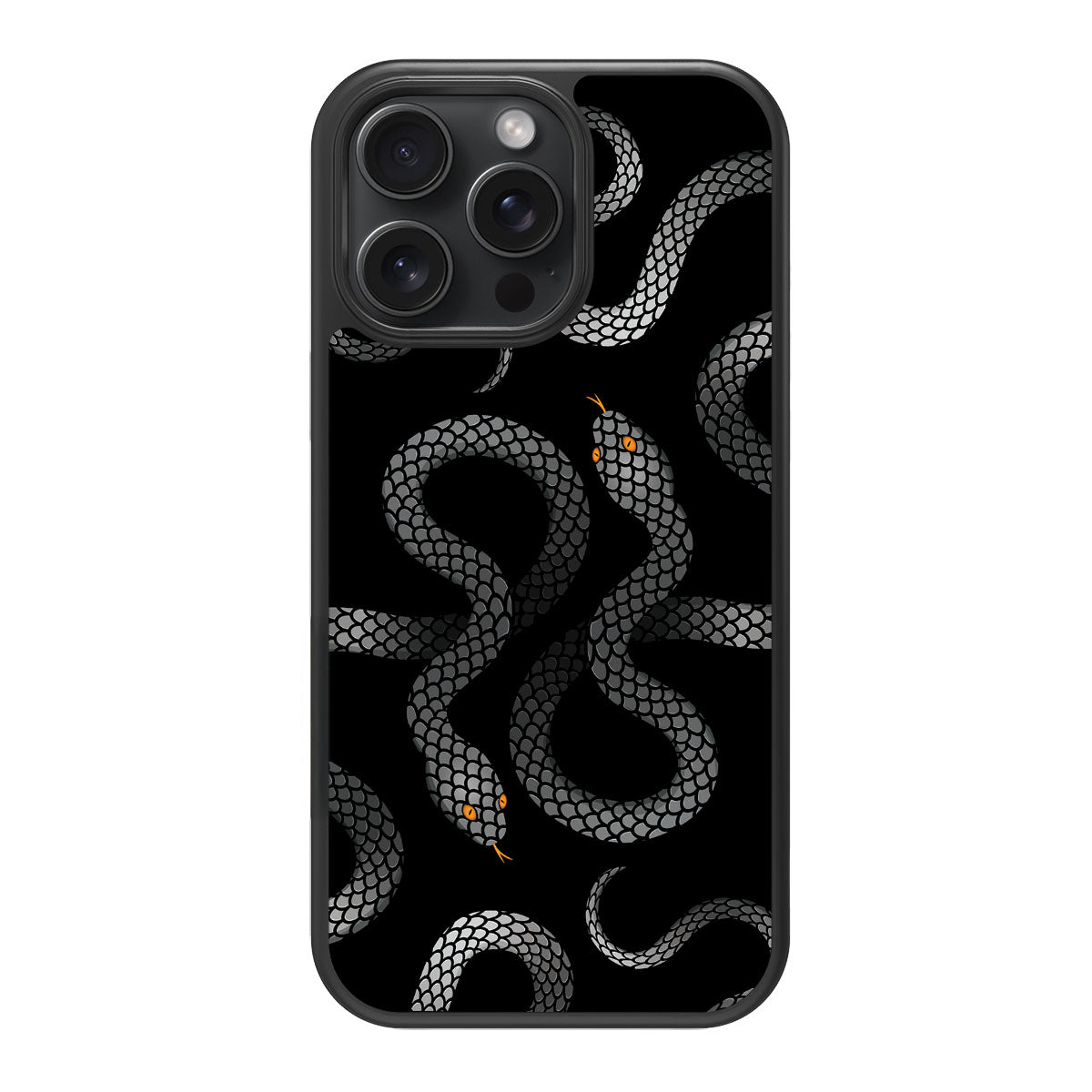 Noir Serpent - iPhone 14 Pro Max Case #case type_core (magsafe), #case type_core (non magsafe)
