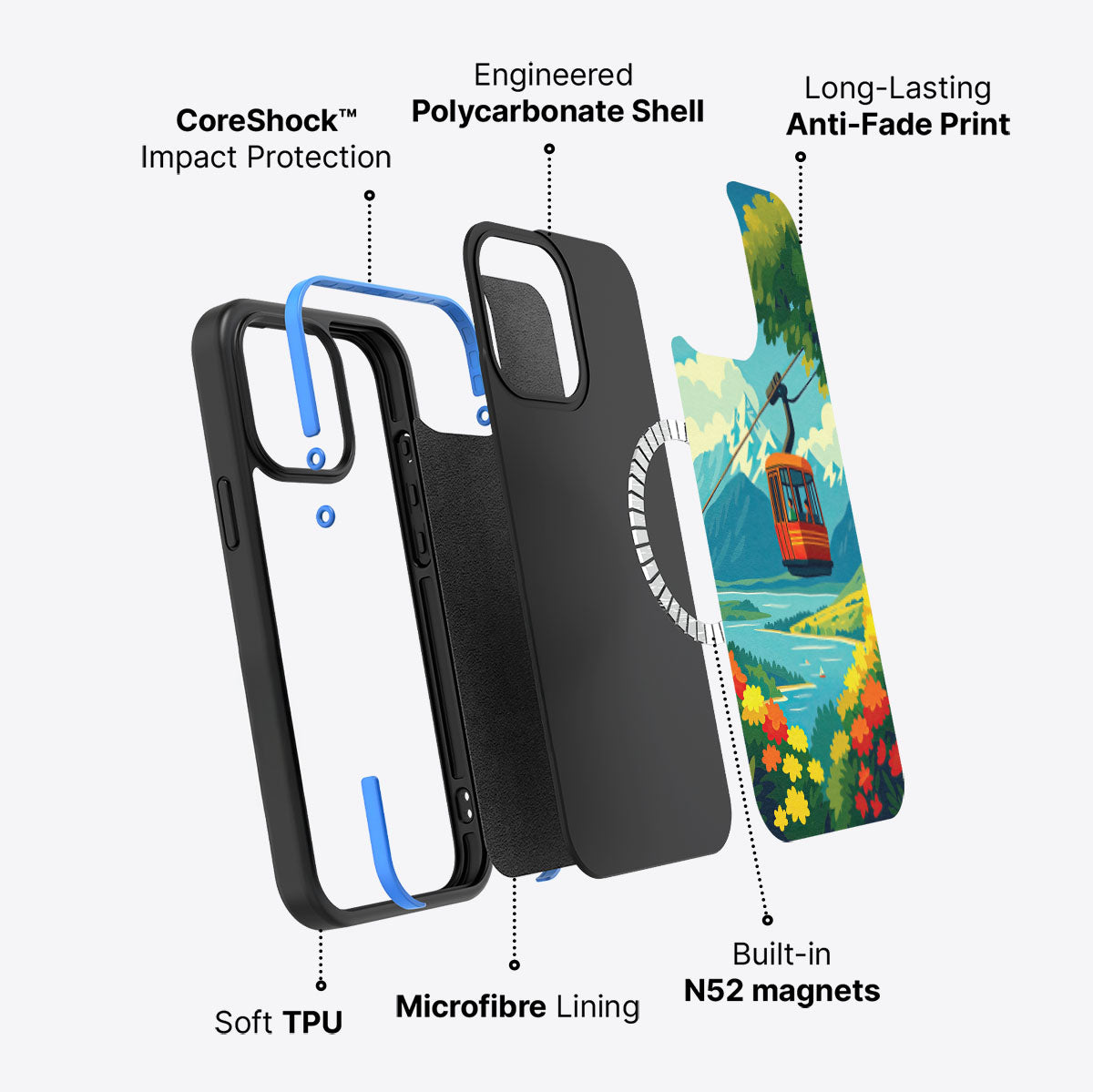 Queenstown - iPhone 14 Pro Max Case #case type_core (magsafe)