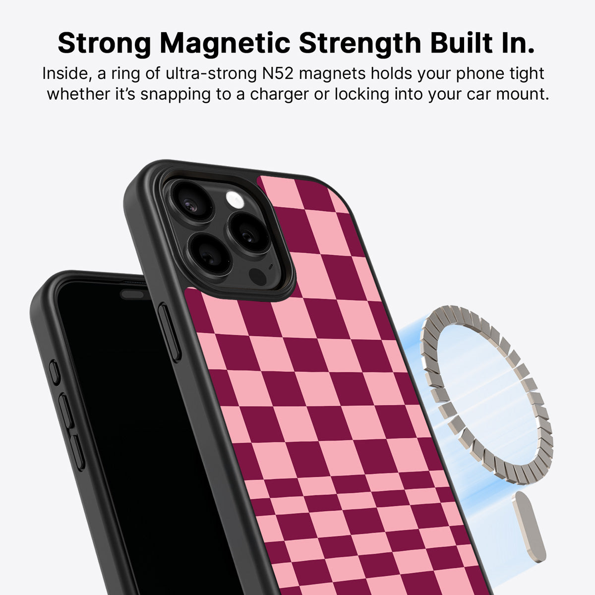iPhone 14 Pro Max MagSafe case – Rouge Board design