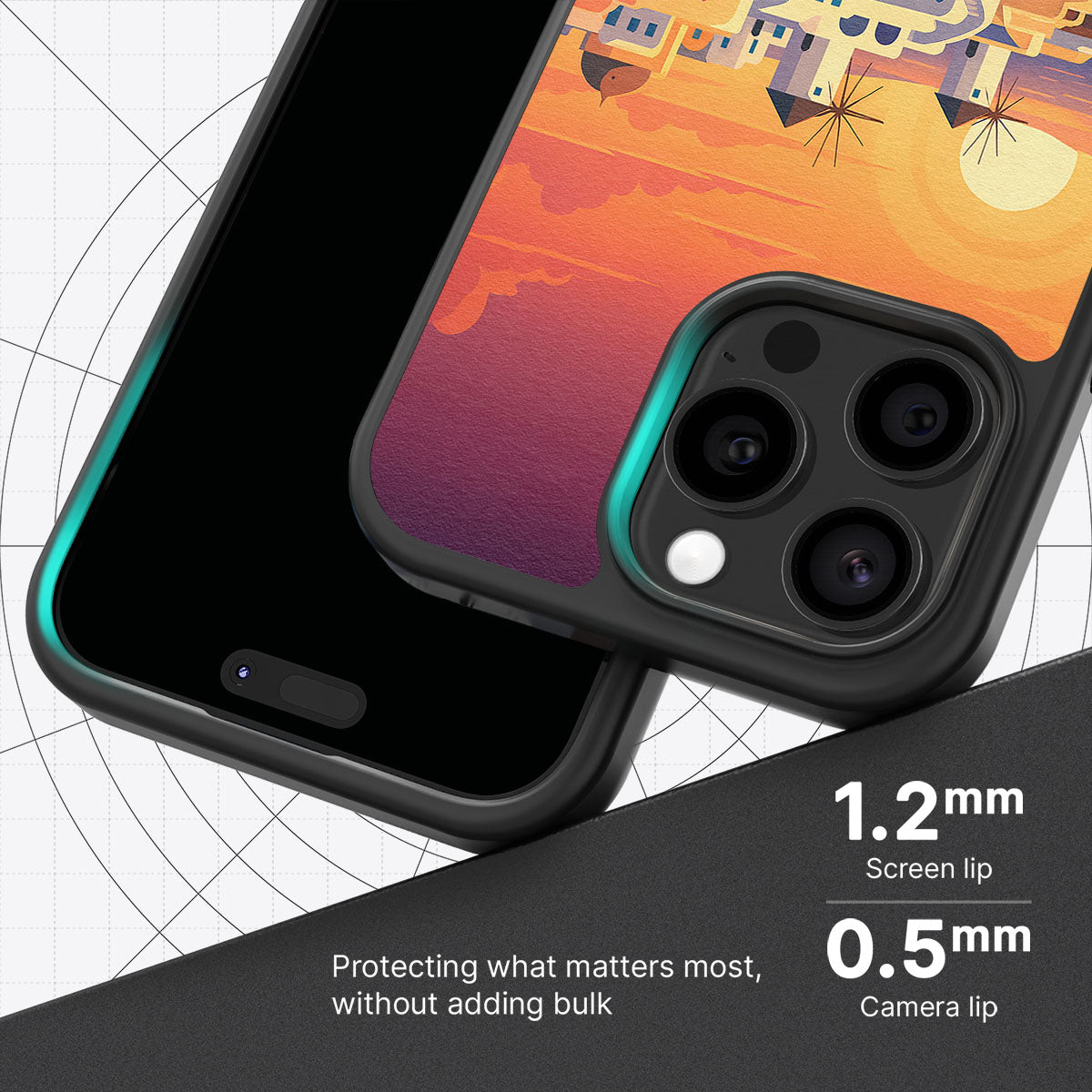 Santorini - iPhone 14 Pro Max Case #case type_core (magsafe), #case type_core (non magsafe)